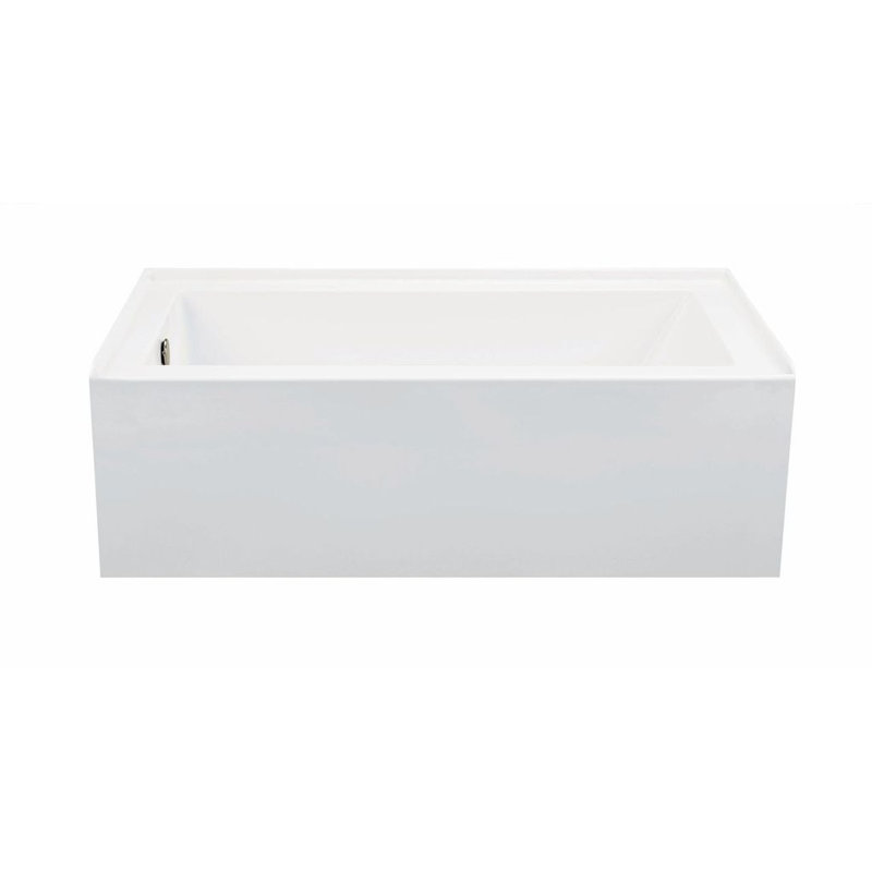 Cameron 1 Soaker Tub 60X32X20.625, White, Left
