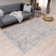 Montana Vintage Design Rug in Cream and Grey