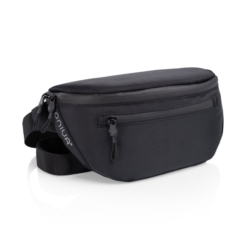 Sac banane Tarana, Noir carbone