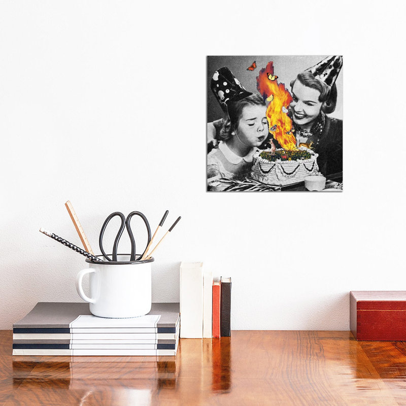 Eugenia Loli - Come On Darling Make Their Wish by Eugenia Loli - Wrapped Canvas Gallery-Wrapped Canvas Giclée