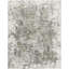 Tapis abstrait ivoire / vert Aybek-1338119460