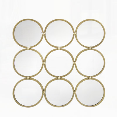 27.2" in Contemporary Decorative Mirror with Mininalist Style for Bedroom,Liveroom & Entryway