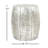 D16.8X22" Vanora Accent Table
