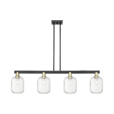 Luminaire suspendu pour îlot 4 lumières Hailsham