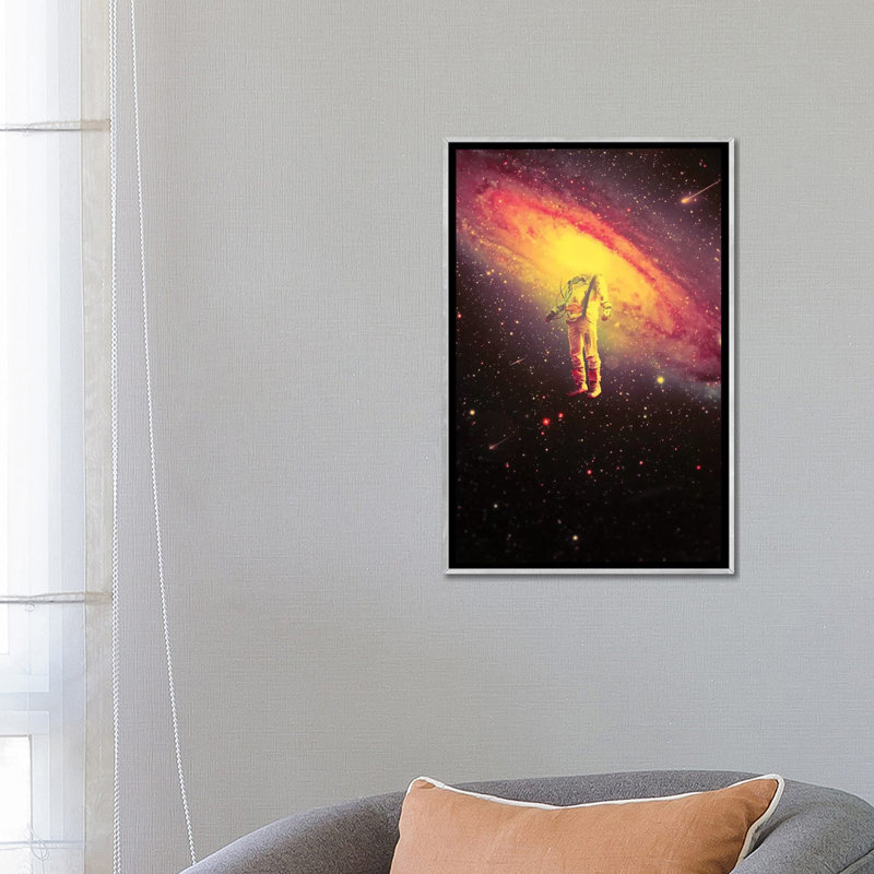 « Mr. Galaxy III » par Nicepurge-impression, H 26 po x l 18 po x 1,5 po, Encadrement argenté