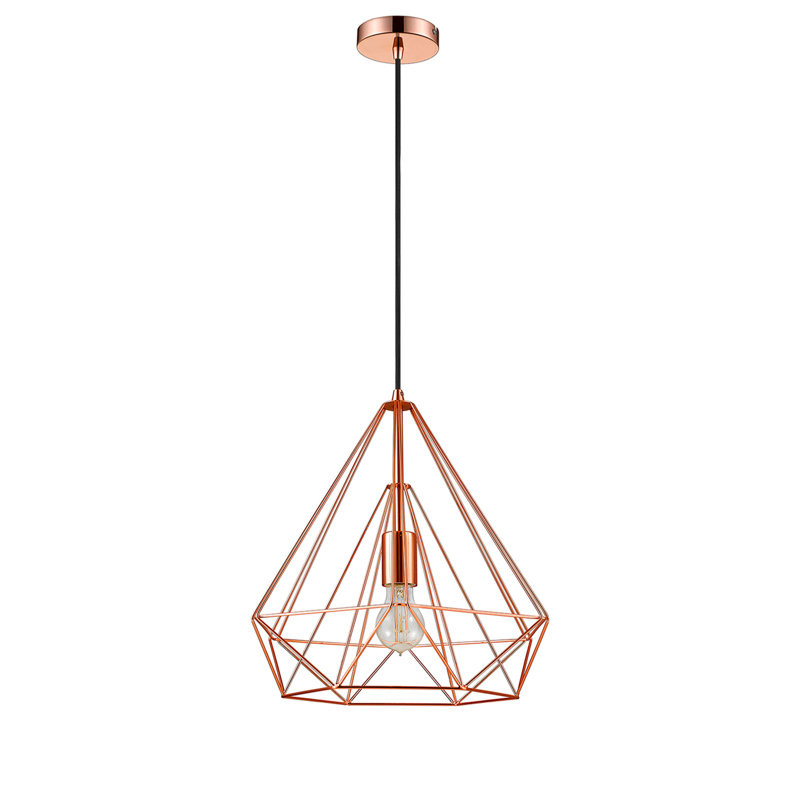 Angus 1 - Light Single Pendant, Copper