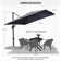 351cm X 274cm Rectangular Cantilever Parasol