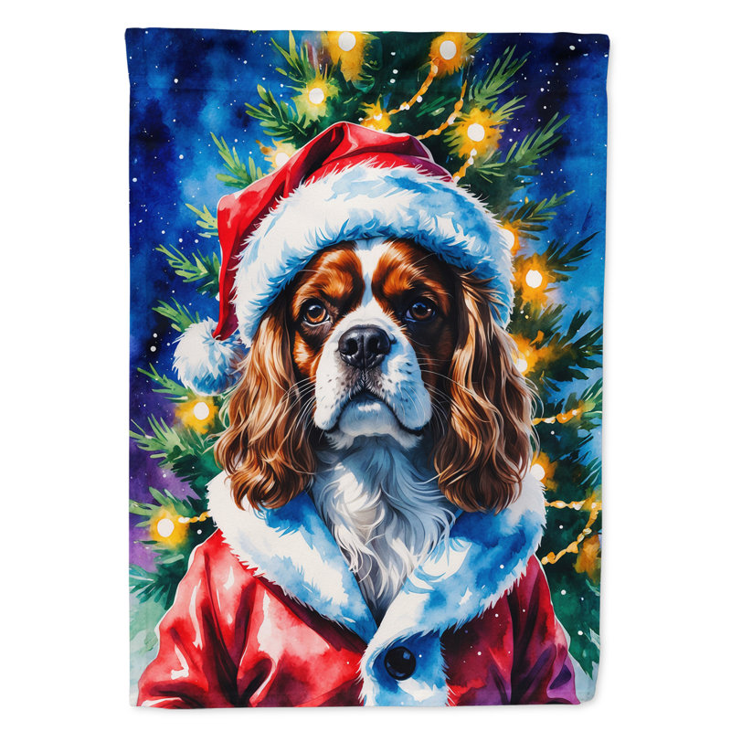 Drapeau de jardin Doberman Pinscher, Épagneul Cavalier