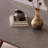 White cream style Nordic rectangular rock table-102487753-102487752