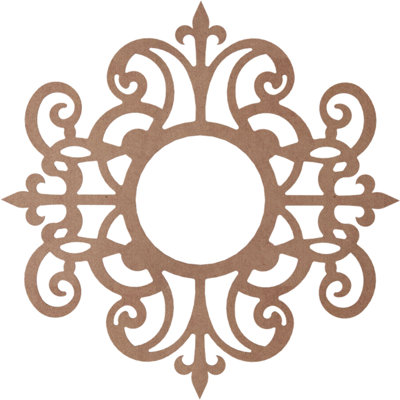 Médaillon de plafond en bois Dijon