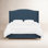 Lit plateforme tapissier Allis