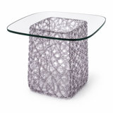 Stitch Premium Materials Pedestal Coffee Table