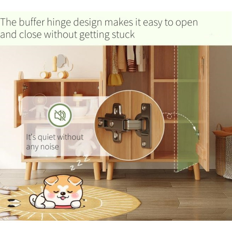 Simple And Cute Little Bear Wardrobe