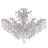 Weekes 6 - Light Unique Empire Chandelier-20319661-20319660