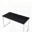 Bureau d'écriture Tennos finition chrome noir-1421458686
