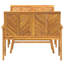 Vidaxl Garden Lounge Set 2 Pcs Brown Solid Acacia Wood