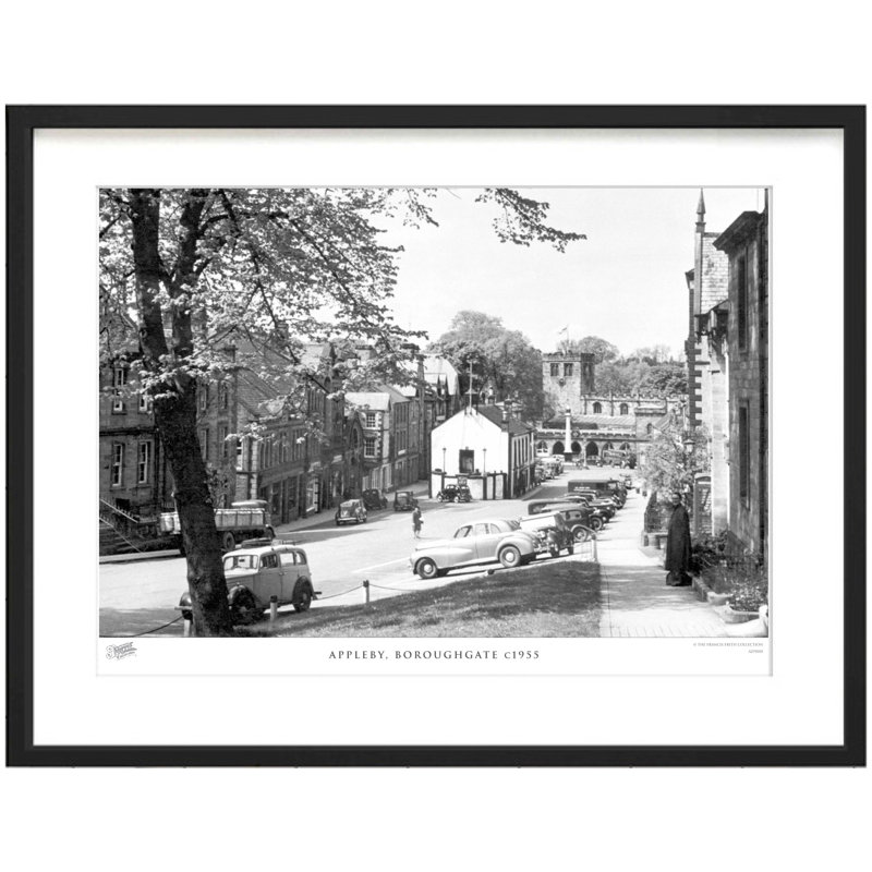 Appleby, Boroughgate C1955 by Francis Frith - Single Picture Frame Print, 28cm H x 36cm W x 2.3cm D