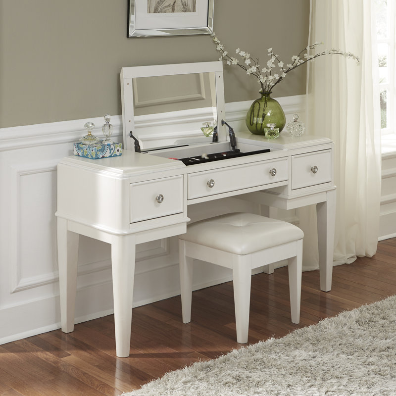 Ensemble coiffeuse et tabouret Pennock