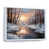 White Floater Framed