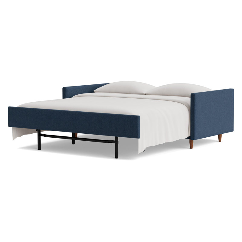 Skinny Fat Sofa Bed, Performance Weave - Navy