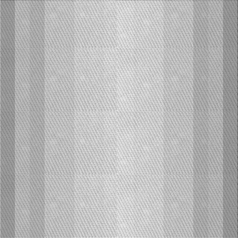 Tapis rayé gris en laine, Carré 7 pi