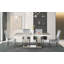 Chaise d'appoint Oniyah en argent gris