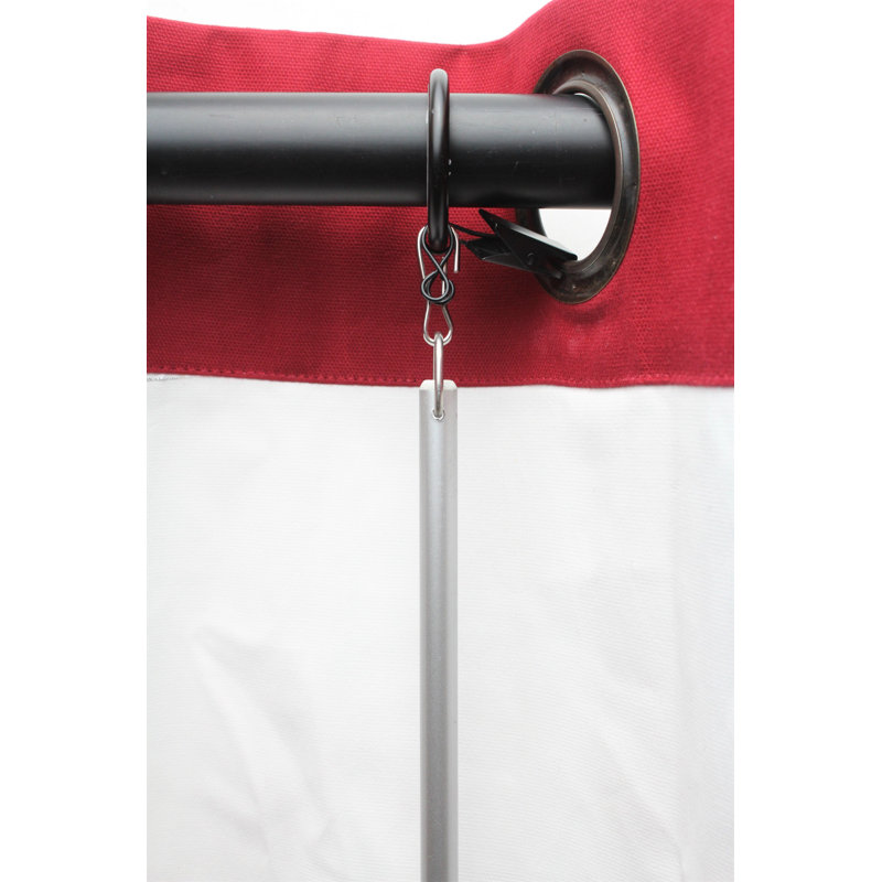 Accessoire de quincaillerie en fibre de verre Bourque, Noir, H 36 po x l 0,25 po x P 0,25 po