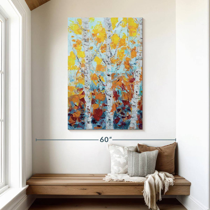 Alvord Aspen October II, 48" H x 32" W