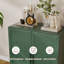 Armoire de rangement moderne à 2 portes avec tablettes réglables 31 po-1575426779-1575426770