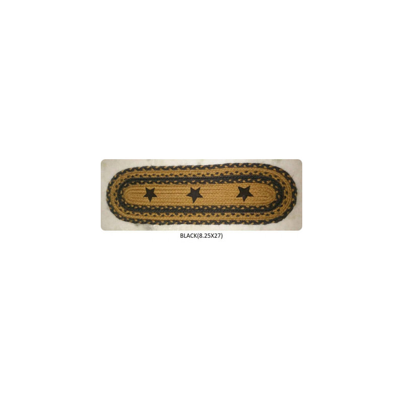 Tapis d'escalier Weiner, Noir
