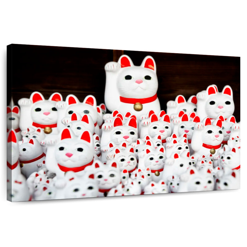 Kerner Lucky Cat Temple, 8" H x 12" W
