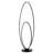 Voltaire 47'' Black LED Novelty Floor Lamp