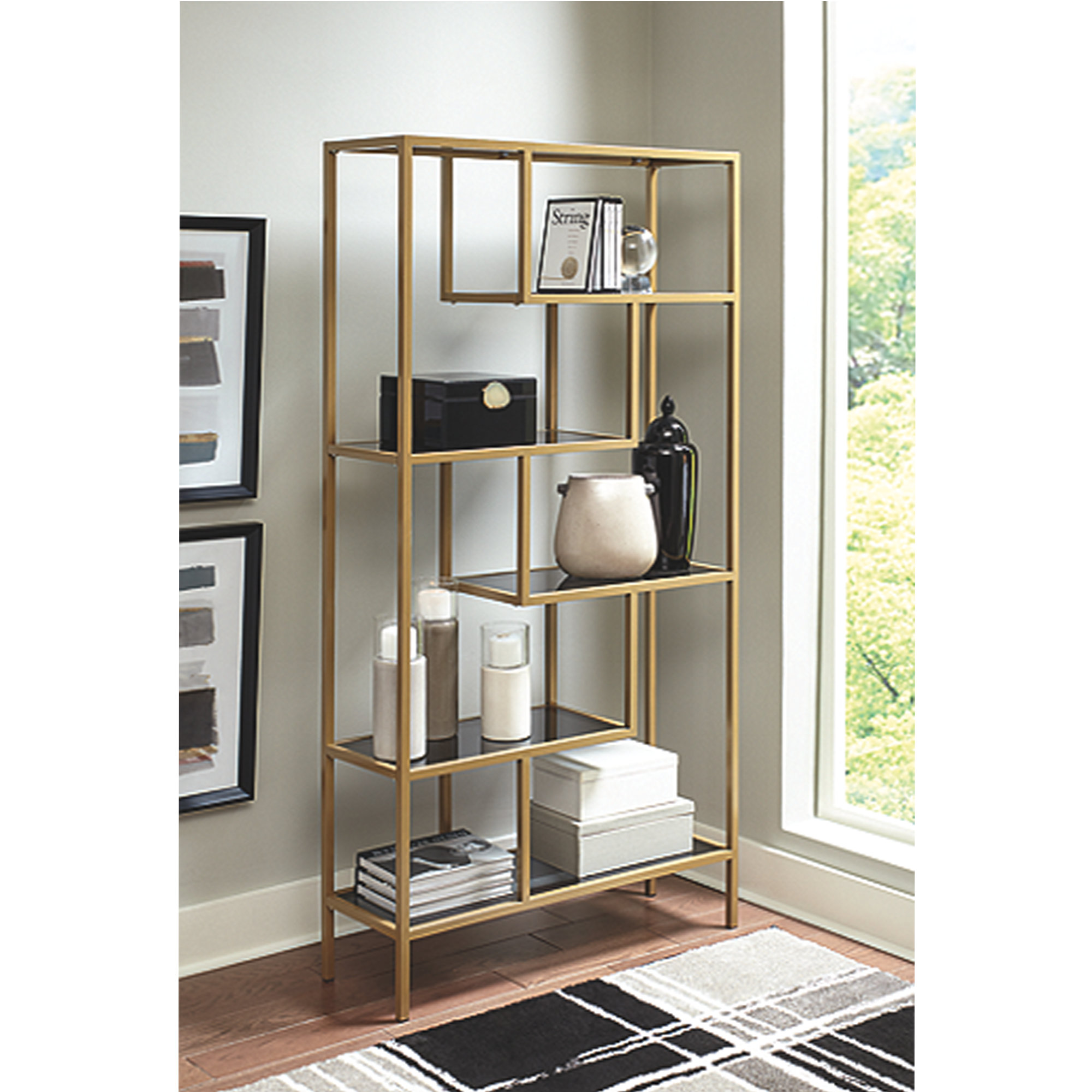 Hosea deals etagere bookcase