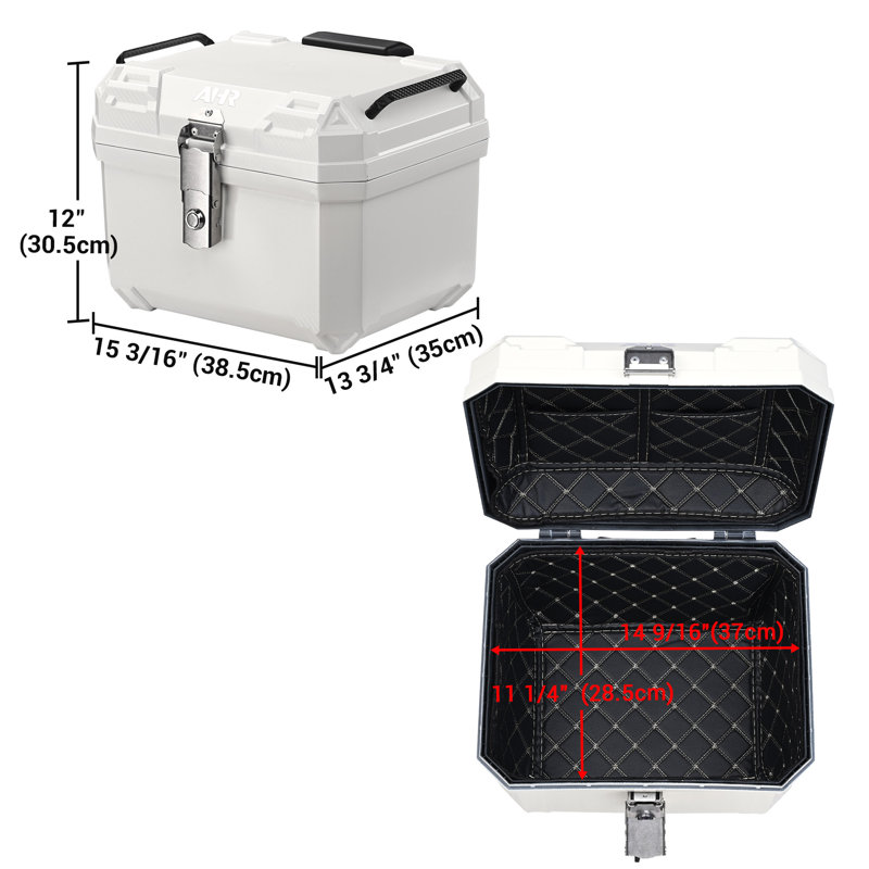 Dossier de rangement pour coffre de scooter Ahr 36L
