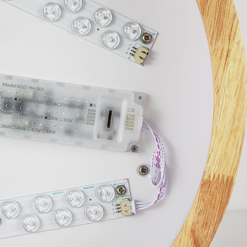 Plafonnier encastré rond Nordic Dimmable