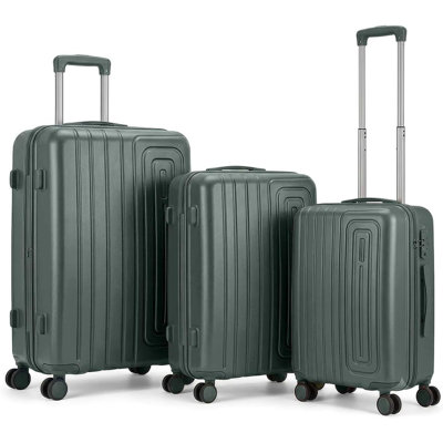 3 PCS SPEEDY SUITCASE SET LIGHT BLUE