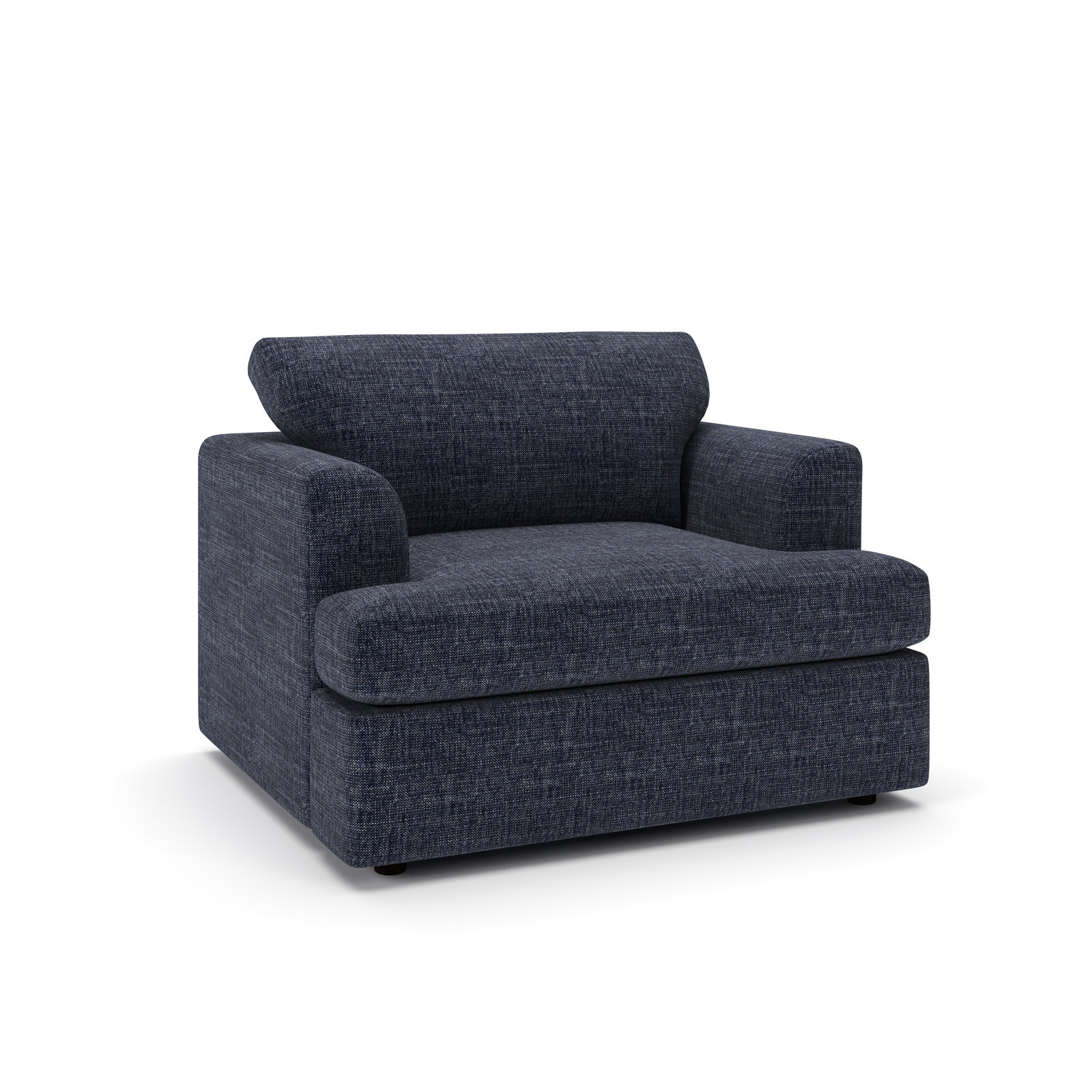 Brooks Upholstered Accent Chair, Nomad Indigo