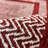Alfa Rich Candelario Red & Burgundy Washable Woven Cotton Area Rugs for Living Room Bedroom Kitchen Dining-1539559057
