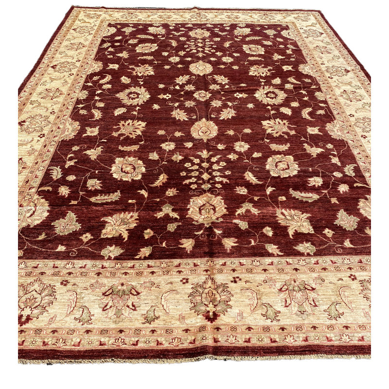 Wool Floral Indoor Rug