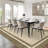 Modern Bordered Area Rug Washable Rug for Living Room, Neutral Minimalist Carpet, Soft Thin Low Pile Non Shedding Floor Covering, Indoor Foldable Non Slip Mat for Bedroom-1711957490