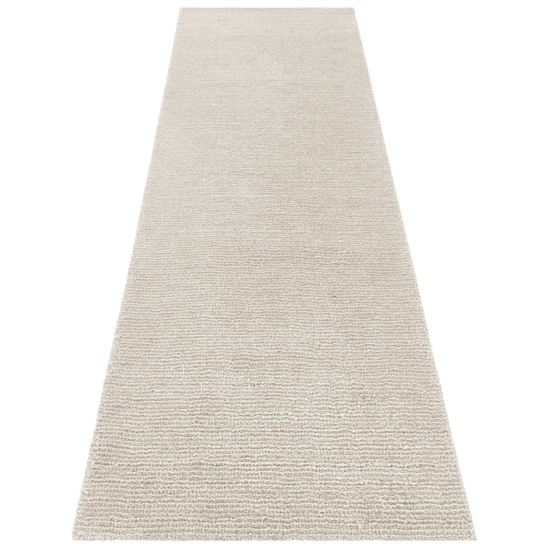 Cloud Tufted Beige Rug, Runner 80 x 250cm