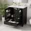 Meuble-lavabo polyvalent avec plusieurs options de rangement et fabrication durable-108525910