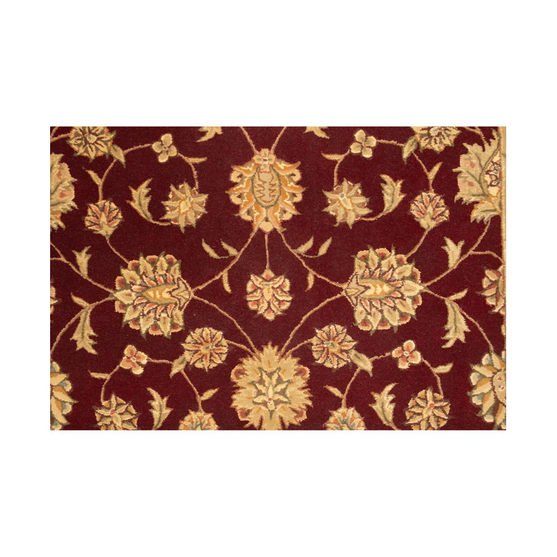 Castilian II Hand Woven Silk and Wool Oriental Area Rug