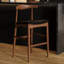 Tabouret de bar et de comptoir en cuir Ardo-44447988-44447991