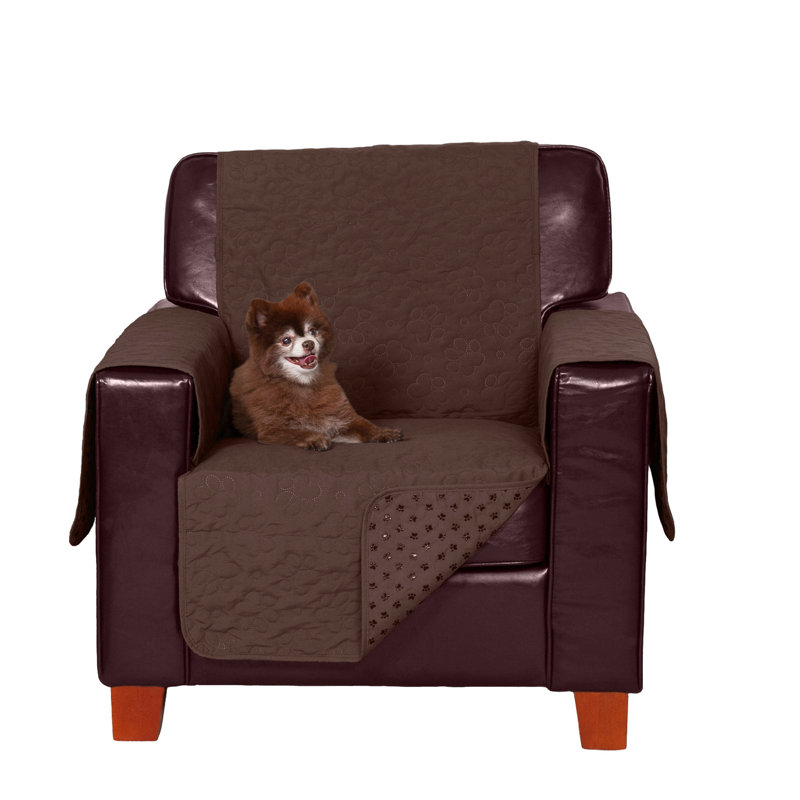 Non-Slip Waterproof Chair Furniture Protector, Expresso  100% Polyester