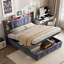 Upholstered Ottoman Storage Bed-110939816