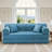 Convertible Sleeper Sofa Bed,Corduroy Folding Mattress Couch with Fixed-Shape Frame, Floor Sofa Lounge Couch for Living Room Bedroom-558723881