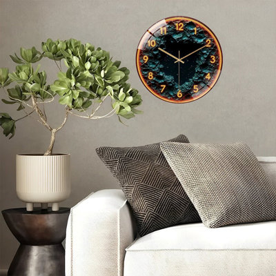 Horloge murale Crater