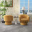Fauteuil demi-tonneau pivotant de 25,2 po Iryanna-97755423-123185140