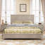 Ensemble de chambre à coucher 4 pièces, comprenant un lit et 2 tables de chevet et une commode-1984446204-1985847437-2007369340
